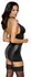 Cottelli Costumes Dominatrix haljina L Mat izgled, podesivi halter kroj