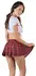 Cottelli Collection School Girl Costume Set S Tartan Suknja Klasični Top