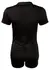 Cottelli Collection Policijski Uniforma Bodysuit L Kratki Rukav Crna