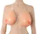 You2Toys Silikonski Grudni Oblici Podesive Trake 86-105cm Bež 2x1200g
