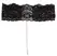 Black Level Elegantna čipkana ogrlica sa podesivim lancima 30-45cm