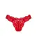 Obsessive Amor Cherris Red Lace Thong S/M Elegant Detail