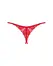 Obsessive Ingridia Red Lace Crotchless Thong XL/2XL - Elegant Detail