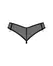 Obsessive Glandez tanga XL/2XL Crni prozirni dizajn