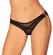 Obsessive Roxelia Transparent Thong XS/S with Silver Accent