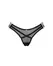 Obsessive Roxelia Transparent Thong XS/S with Silver Accent