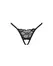 Obsessive Serafia Lace Thong XL/2XL - Crotchless, Floral Design