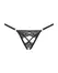 Obsessive Meshlove Thong Black S/M - Lace, Open Crotch, Multistretch