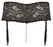 Cottelli Collection Pearls 4XL Lace Pearl Garter Panty Black