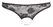 Cottelli Collection Floralna Čipka Pearl String Crna XL