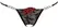 String Rose S/M by Cottelli Collection - Crotchless, Embroidered, Rhinestones