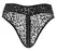Noir Handmade Panty Leo High-Waist Mesh XL sa 3-smernim rajsferšlusom
