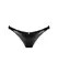 Obsessive Viranes Wet Look Thong XL/2XL Black - Decorative Rings
