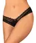 Obsessive Medilla Panty M/L Lace Open Design Black