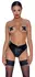 Noir Handmade Thong Powerwetlook Zip Black M High-Leg Design