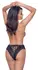 Cottelli LINGERIE Powernet Briefs XL with Satin Ribbon and Lace, Black
