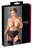 Cottelli Collection Powernet Suspender Briefs 3XL Black Lace