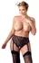 Cottelli Collection Powernet Suspender Briefs 3XL Black Lace