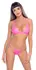 Cottelli Lingerie Bikini Hot Pink L - Adjustable Straps & Shiny Finish