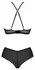 Passion Kerria Bikini Set L/X - Eco Collection, Lace, Black