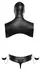 Svenjoyment Bondage Set XL Matte Black - Hooded Top, Thong & Accessories