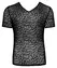 Noir Handmade M.Shirt Leo Men’s Transparent Powernet Shirt, Leopard Print, M