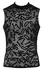 Svenjoyment Men's Transparent Black Top S Letter Print Stretch
