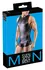 Svenjoyment Men’s Matte Sleeveless Top with Side Lacing, Size L