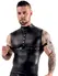 Svenjoyment Bondage Top Black Matte Look with Adjustable Harness L