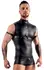 Svenjoyment Bondage Top Black M - Matte Look with Adjustable Harness