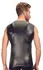 Svenjoyment Black Sleeveless Shirt XL with Net Panels and Stud Accents