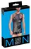 Svenjoyment Sleeveless Shirt S Black Matte Look Net Studs Zip