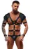 Svenjoyment Bondage Muški body pojas L Crna mat Podesivi set