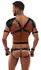 Svenjoyment Bondage Muški pojas telo S Crne podesive trake