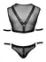 NEK Harness Net Set L - Men's Top & Open Back Jock, Soft Restraint System