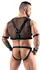 NEK Men's Net Top & Open Back Jock M with Harness and Soft Restraints
