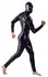 ZADO Men's Full-Body Stretch Suit M Black Semi-Transparent