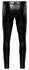 Noir ravne pantalone 2XL zmijska koža mat-sjajni finish