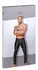Noir Handmade Powerwetlook pantalone XL sa vinilnim akcentima crne
