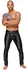 Noir Handmade Powerwetlook pantalone XL sa vinilnim akcentima crne