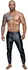 Noir Powerwetlook Treggings for Men XL - Sporty Black Comfort Fit