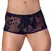 Noir Handmade M.Pants L Transparent Powernet Velvet Floral Design