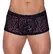 Noir Handmade Powernet Pants XL Leopard Print Transparent