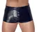 Noir Handmade M.Pants M - Shiny Snakeskin-Finish Fitted Trousers, Size M