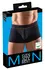 Svenjoyment Muške crne rastegljive pantalone 2XL Organski pamuk Crvena pruga
