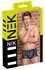 NEK Men's XL Shiny Snake Pattern Pants - Stretch Matte Finish