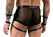 Svenjoyment Bondage Muške pantalone XL - Crni powernet i mat završna obrada