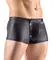 Svenjoyment Matte Black Men's Pants L with Rhinestone Zippers