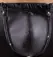 Svenjoyment Matte Black Men's Pants L with Rhinestone Zippers