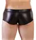 NEK Men's Matte Pants S with Decorative Snap Hook Pouch Black